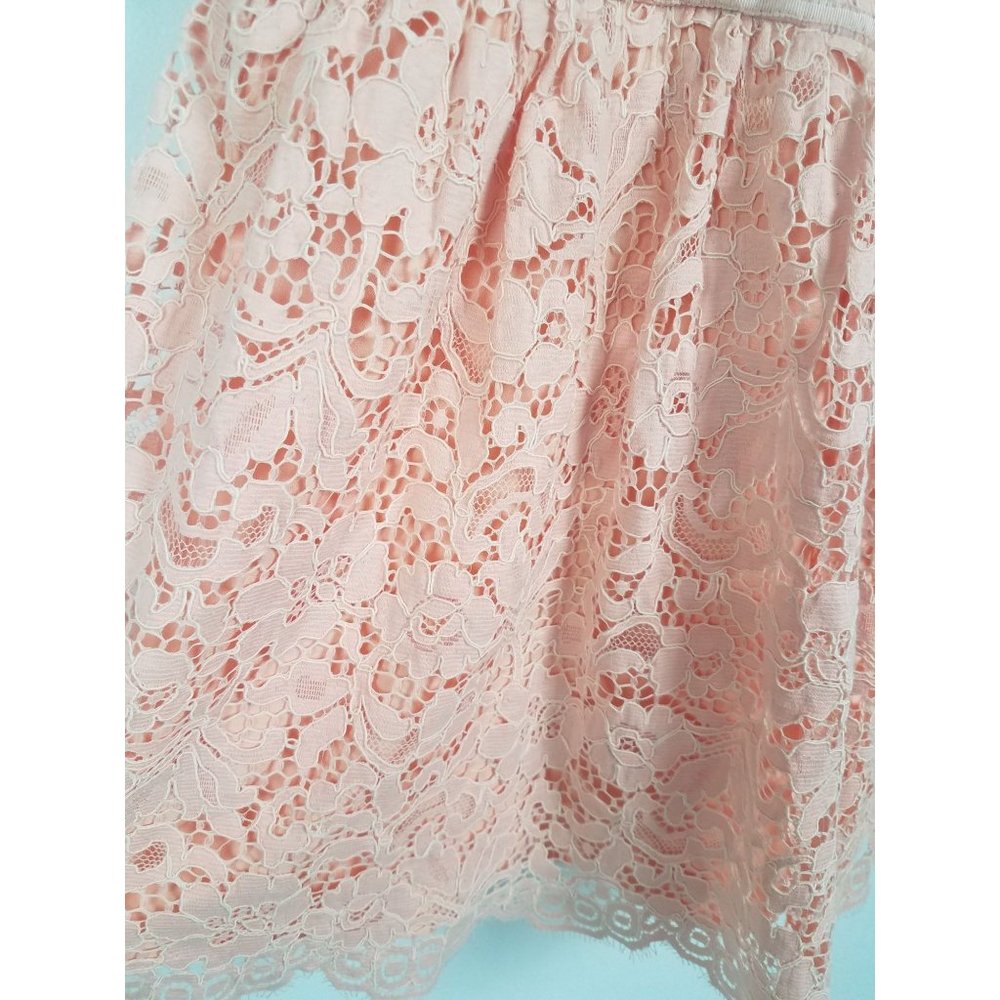 NBD REVOLVE Women's Sz. XS Give It Up Light Pink Lace Mini Dress - Picture 5 of 9